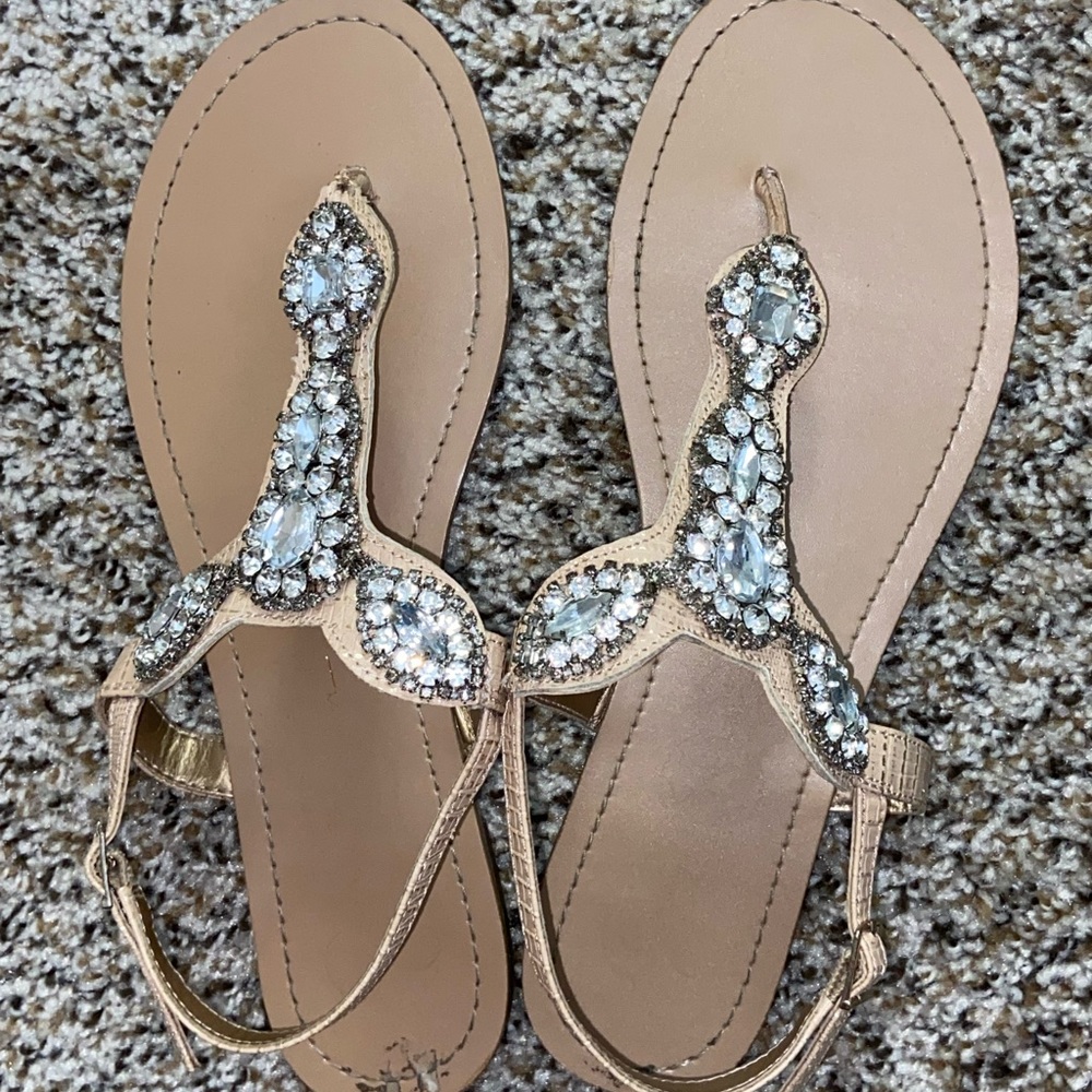 Embellished Jessica Simpson Sandals